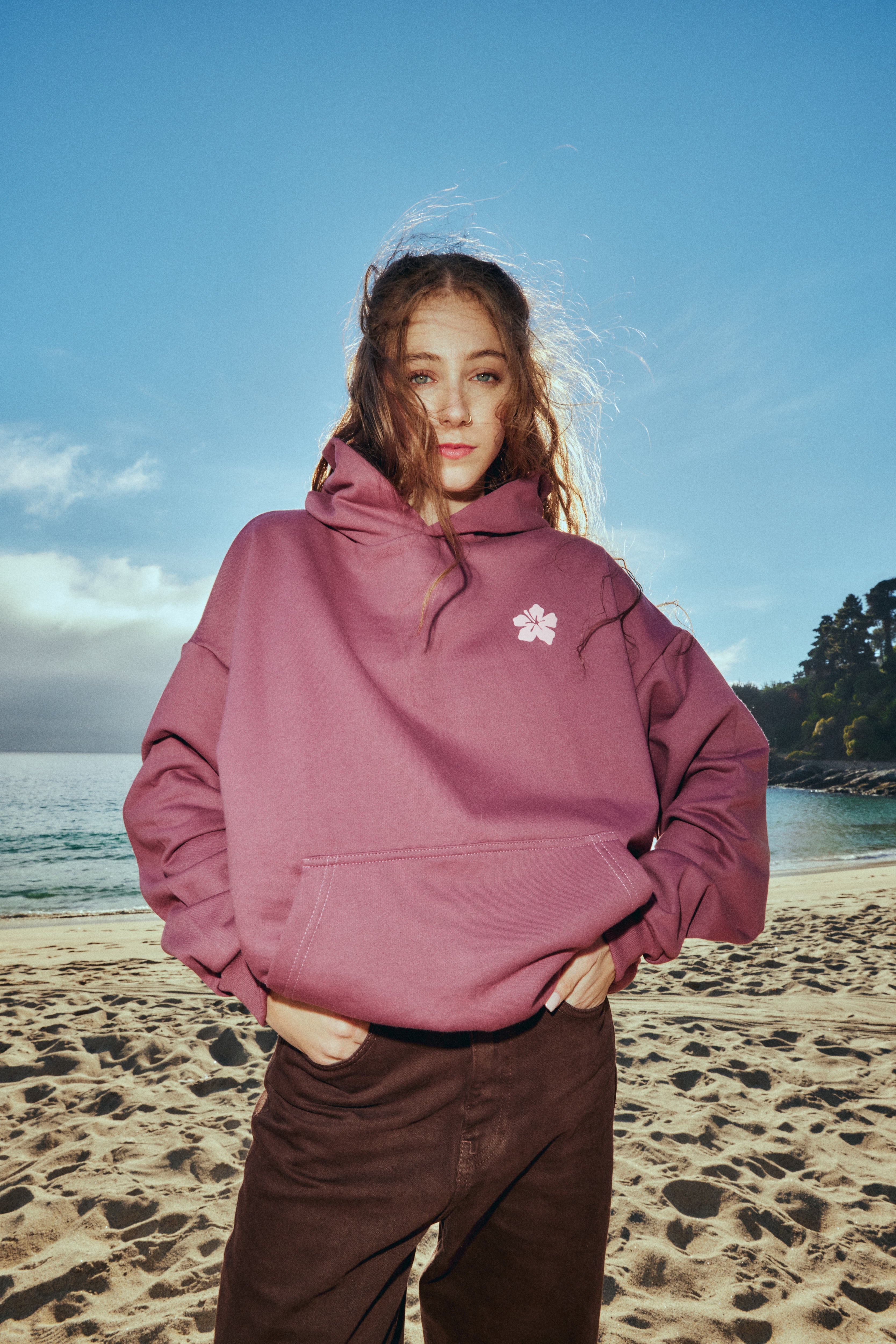 HOODIE PARADISE MALVA