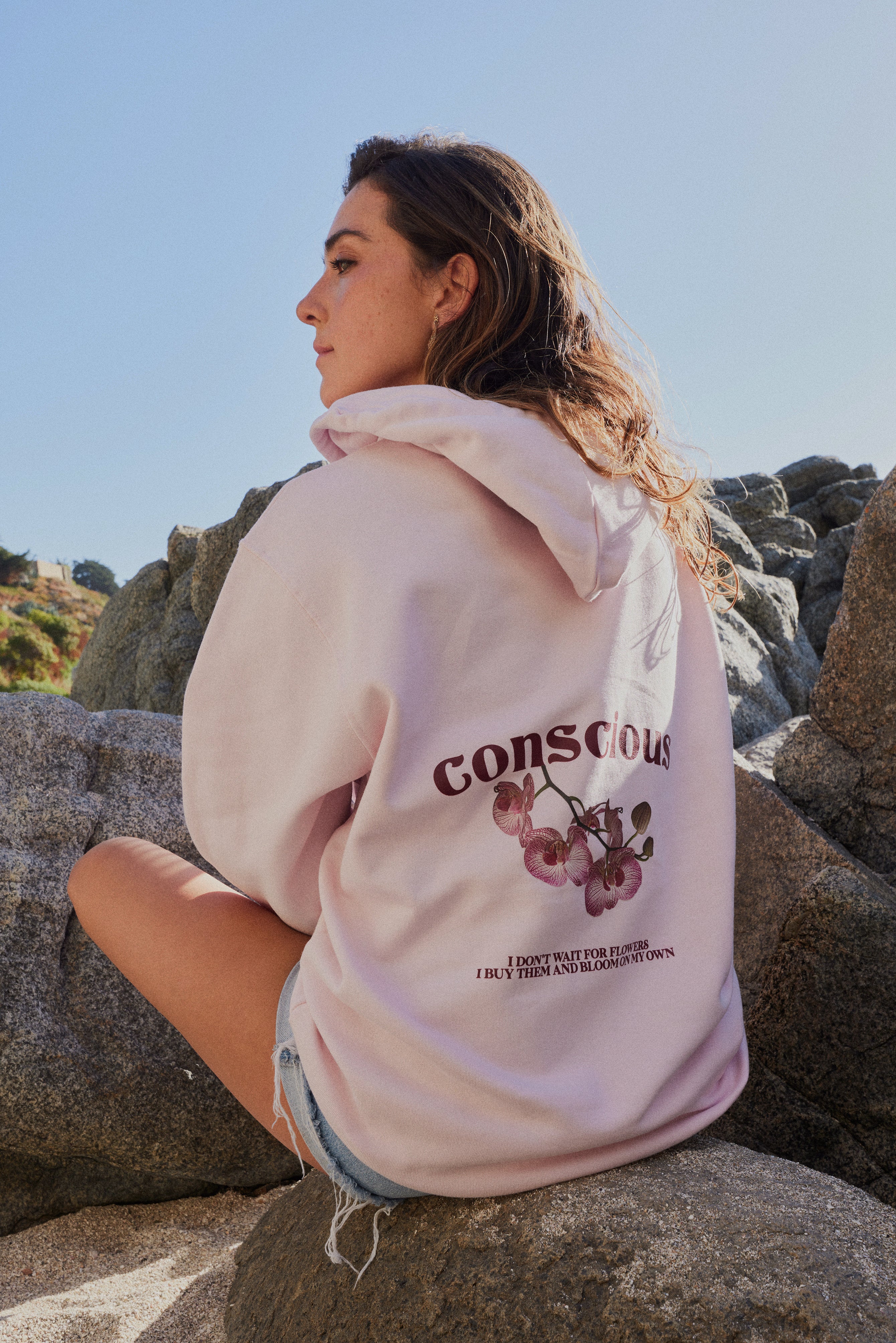 HOODIE ORQUIDEAS ROSA
