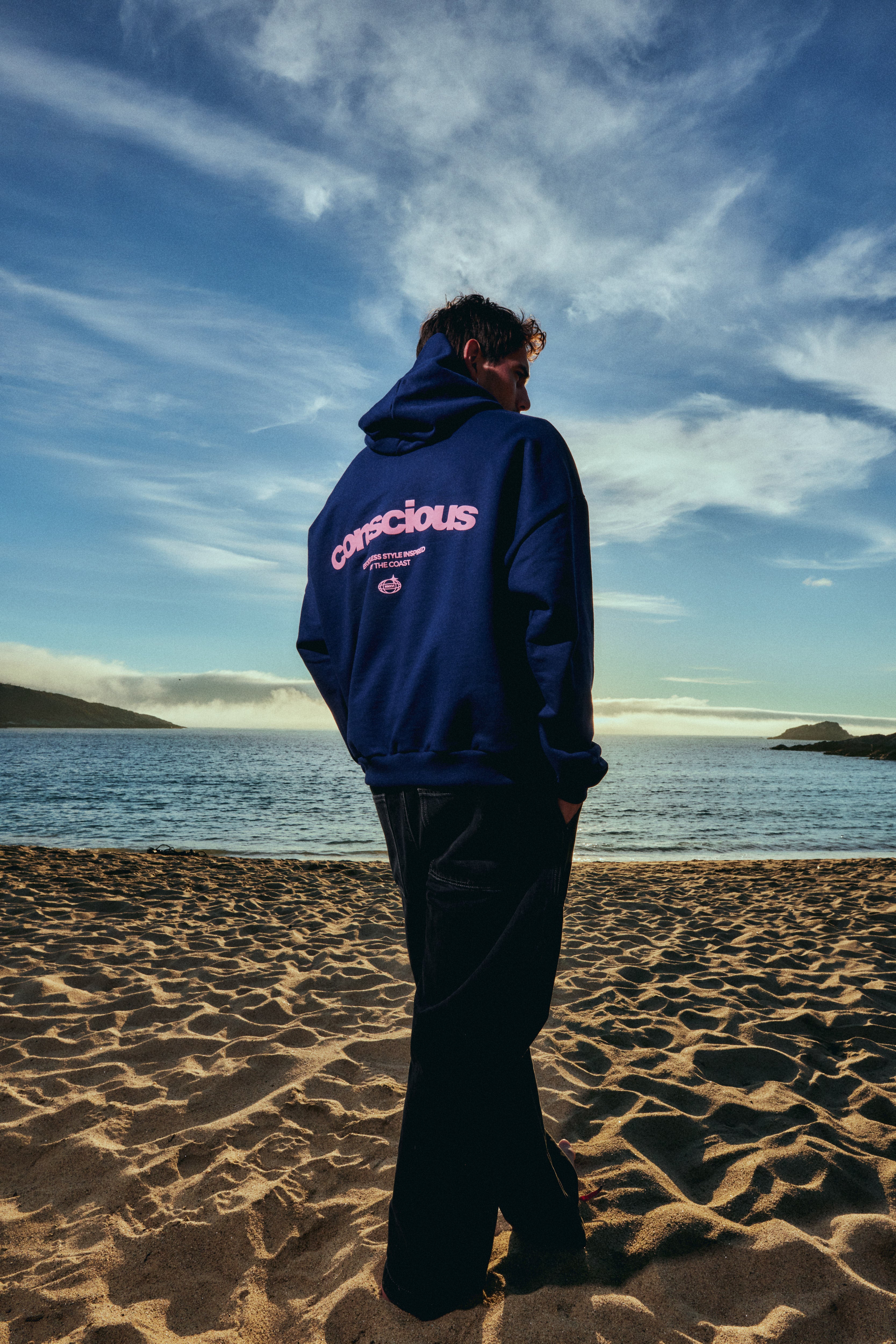 HOODIE CONS COAST BLUE