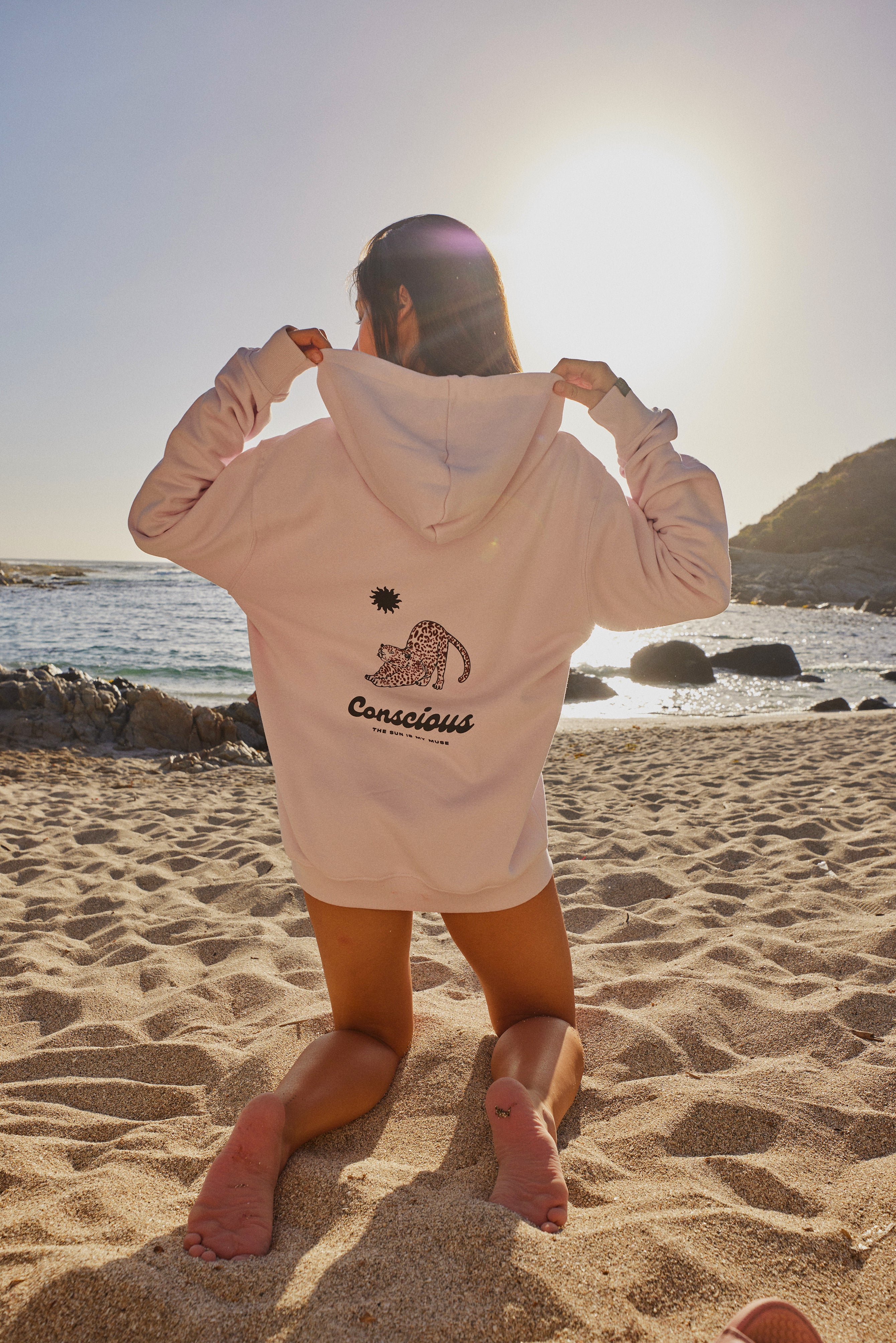 HOODIE MY MUSE ROSA