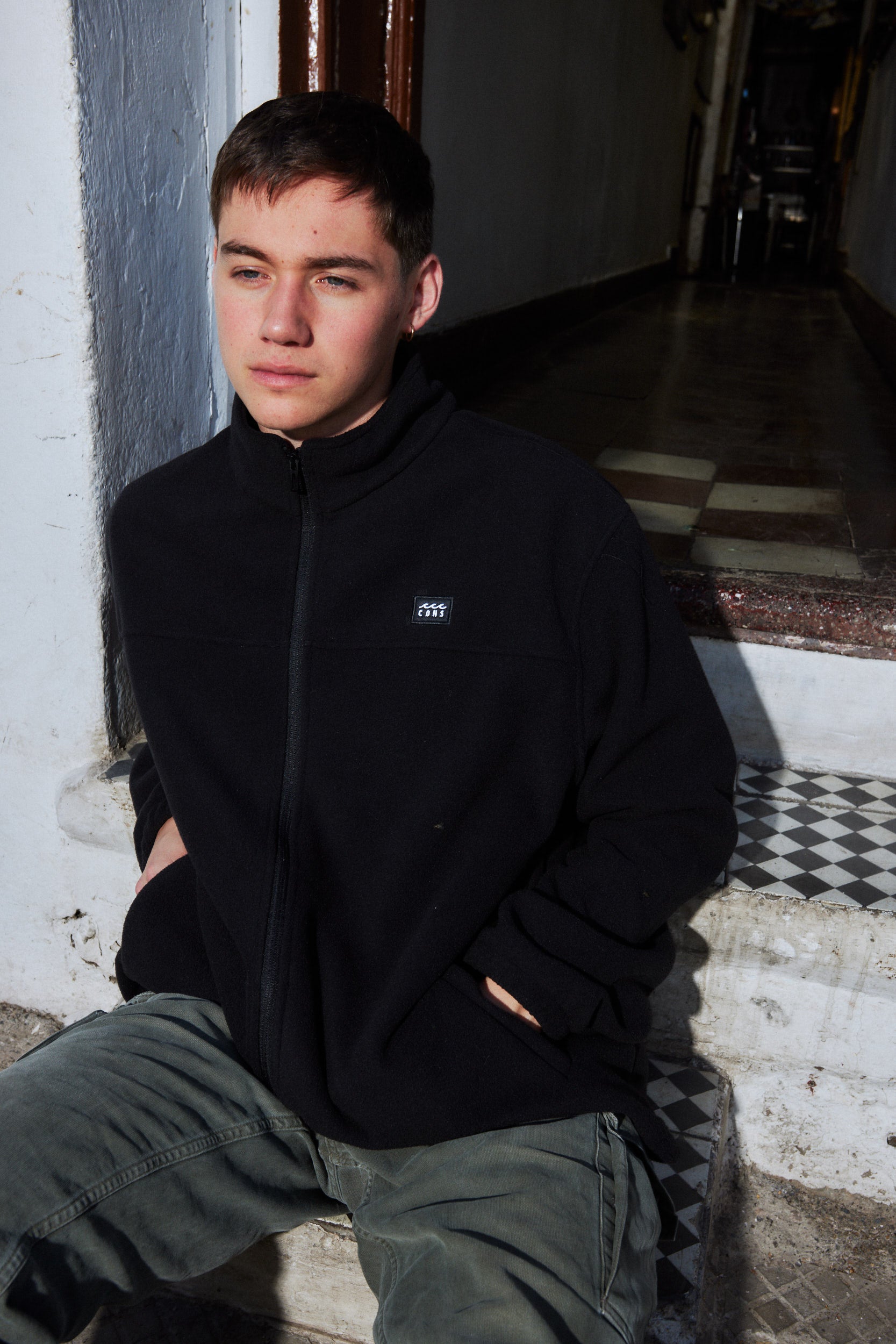 ZIPPER POLAR BLACK