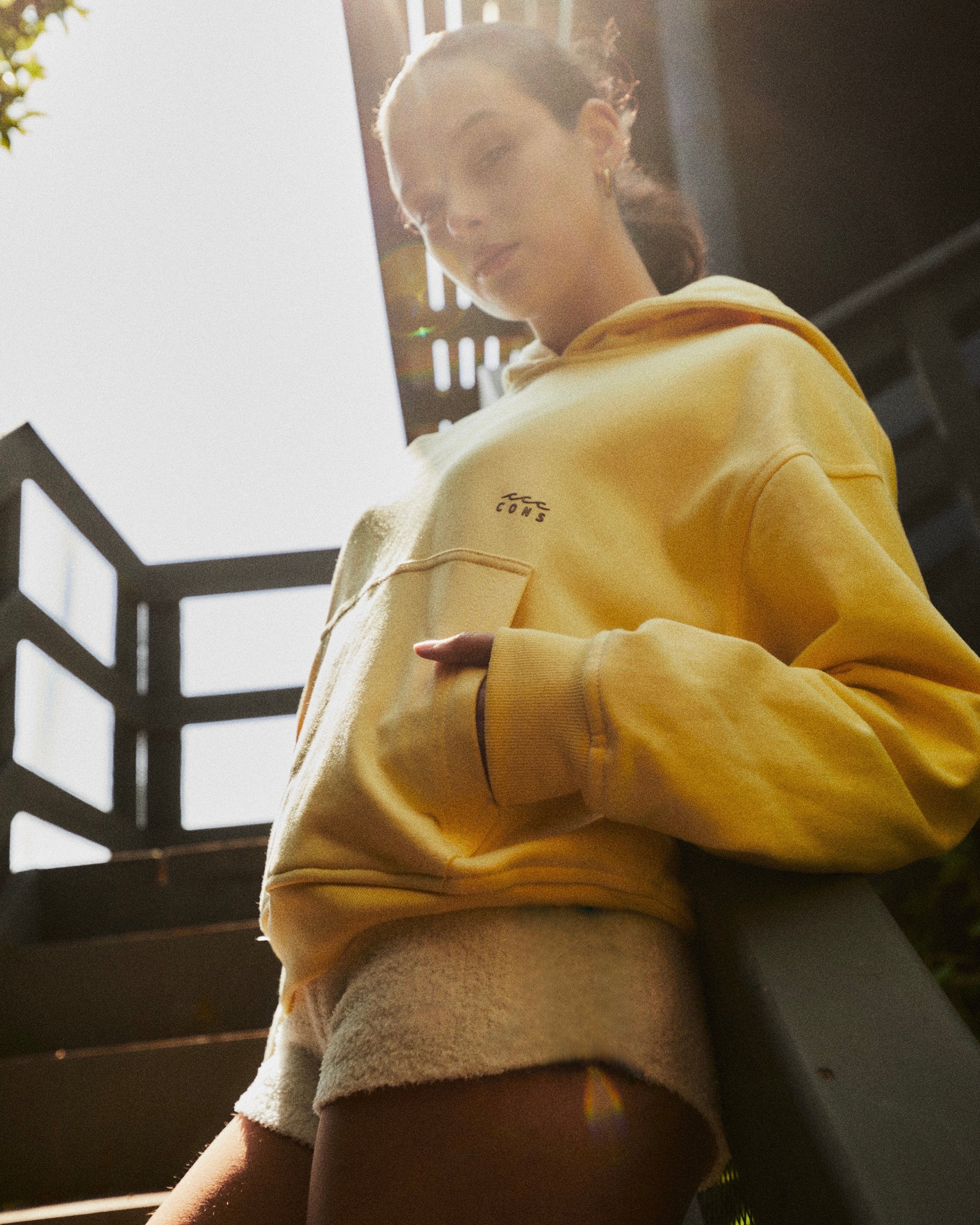 HOODIE FULL BUTTER BOXY FIT