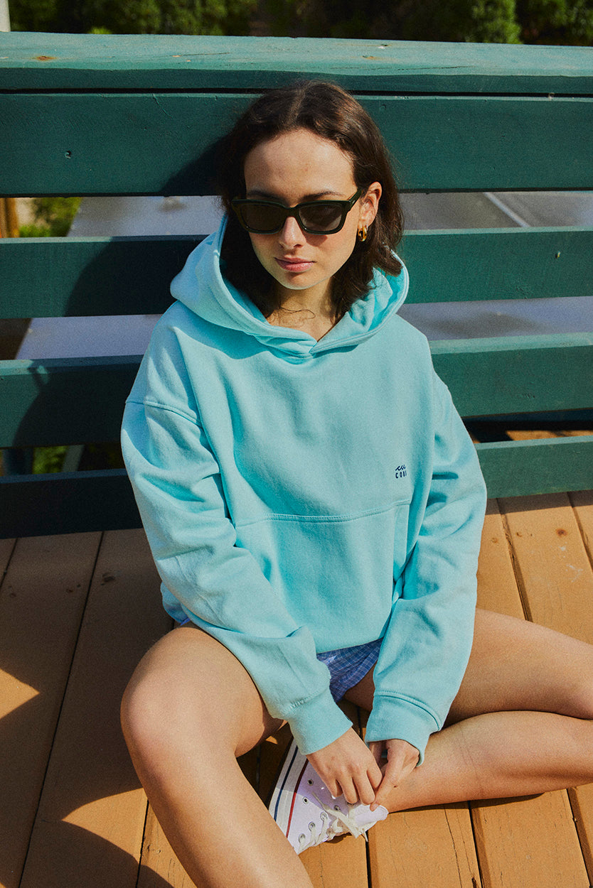 HOODIE FULL MINT BOXY FIT