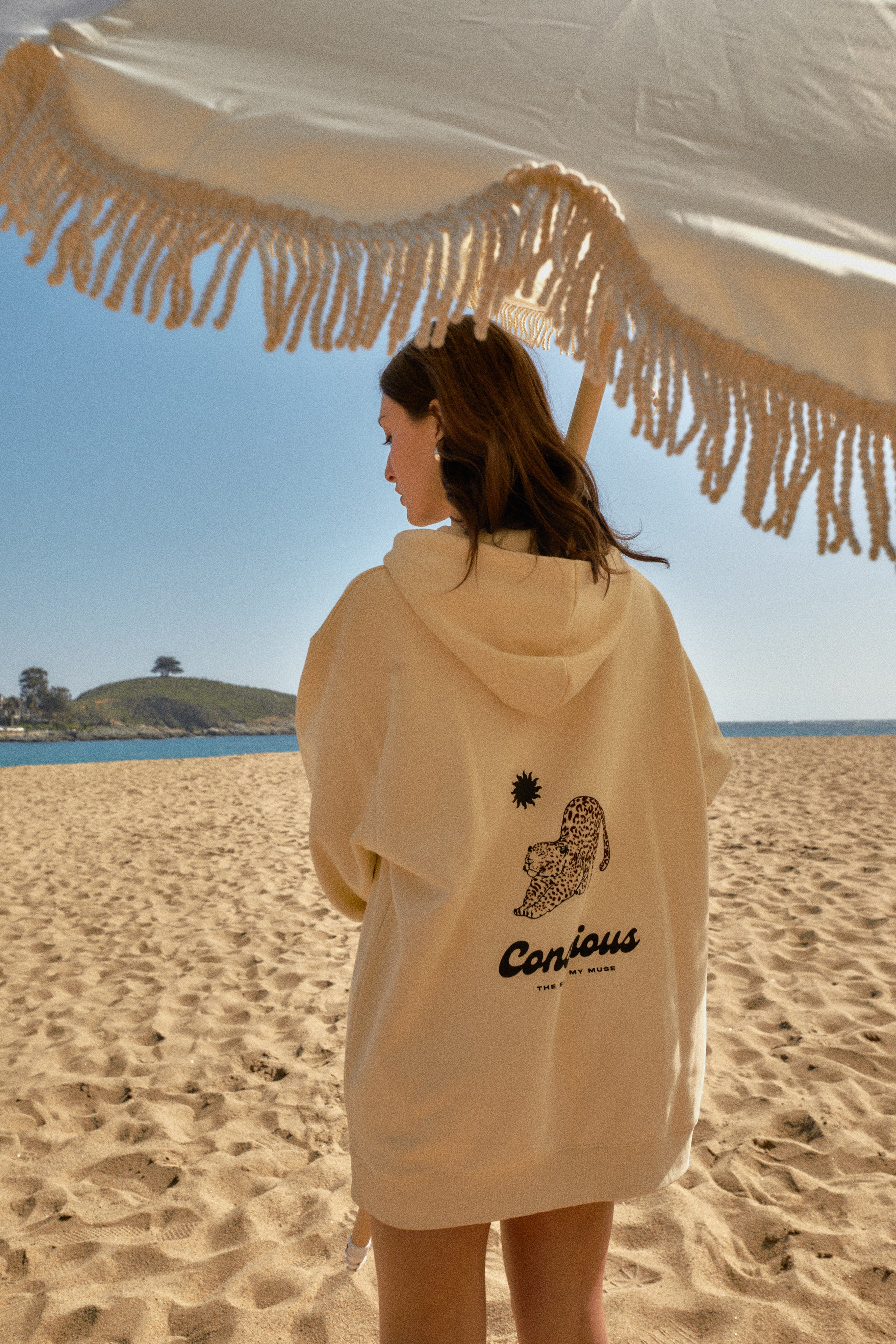 HOODIE MY MUSE SAND