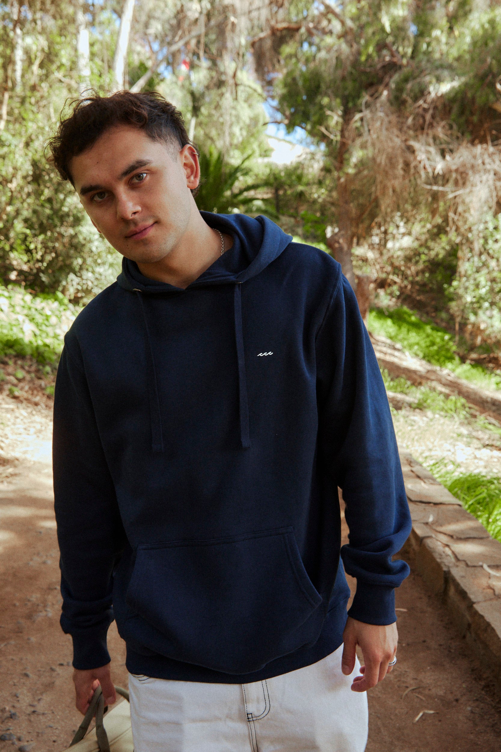 HOODIE DISCO THERAPY DEEP BLUE