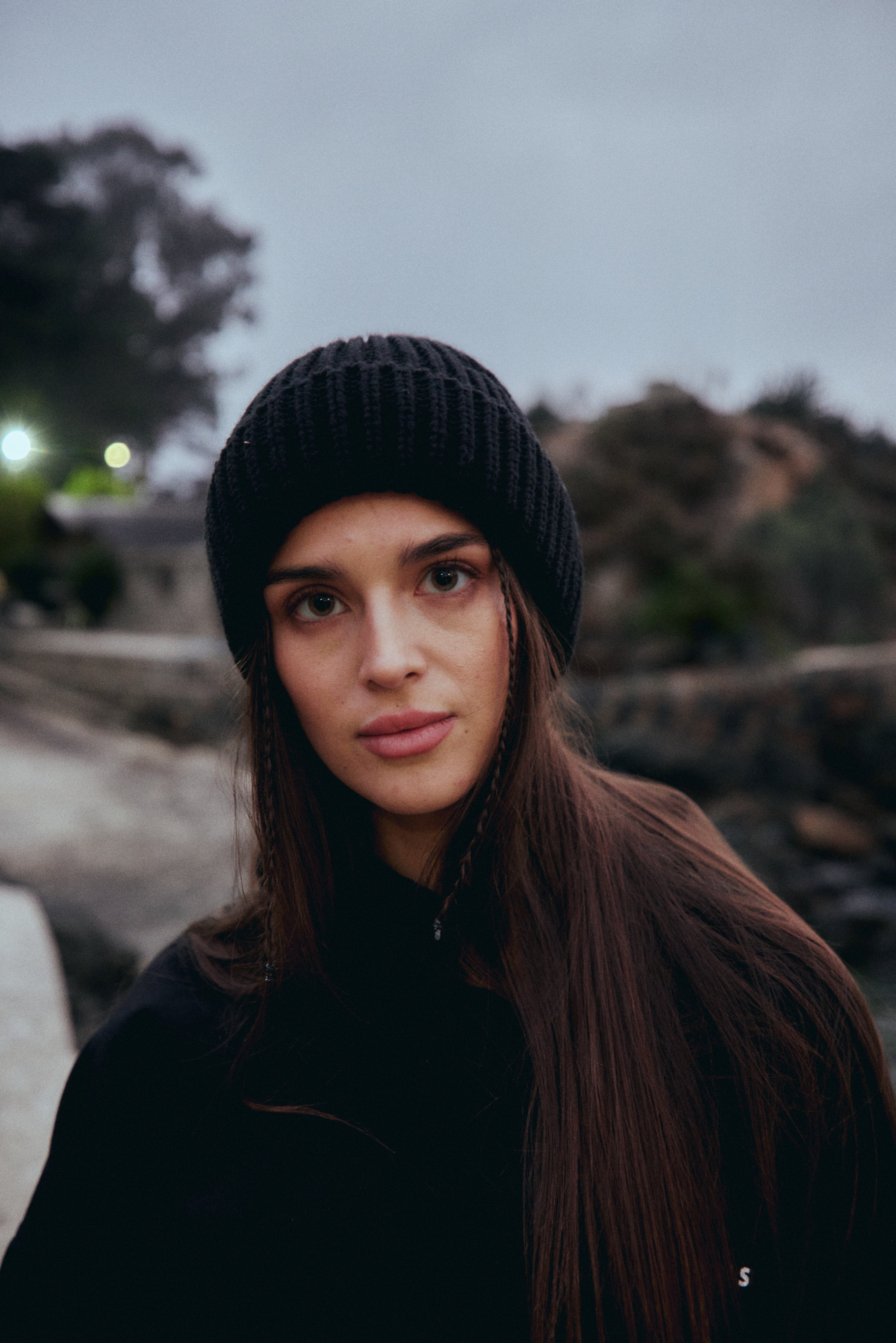 BEANIE WAVES NEGRO