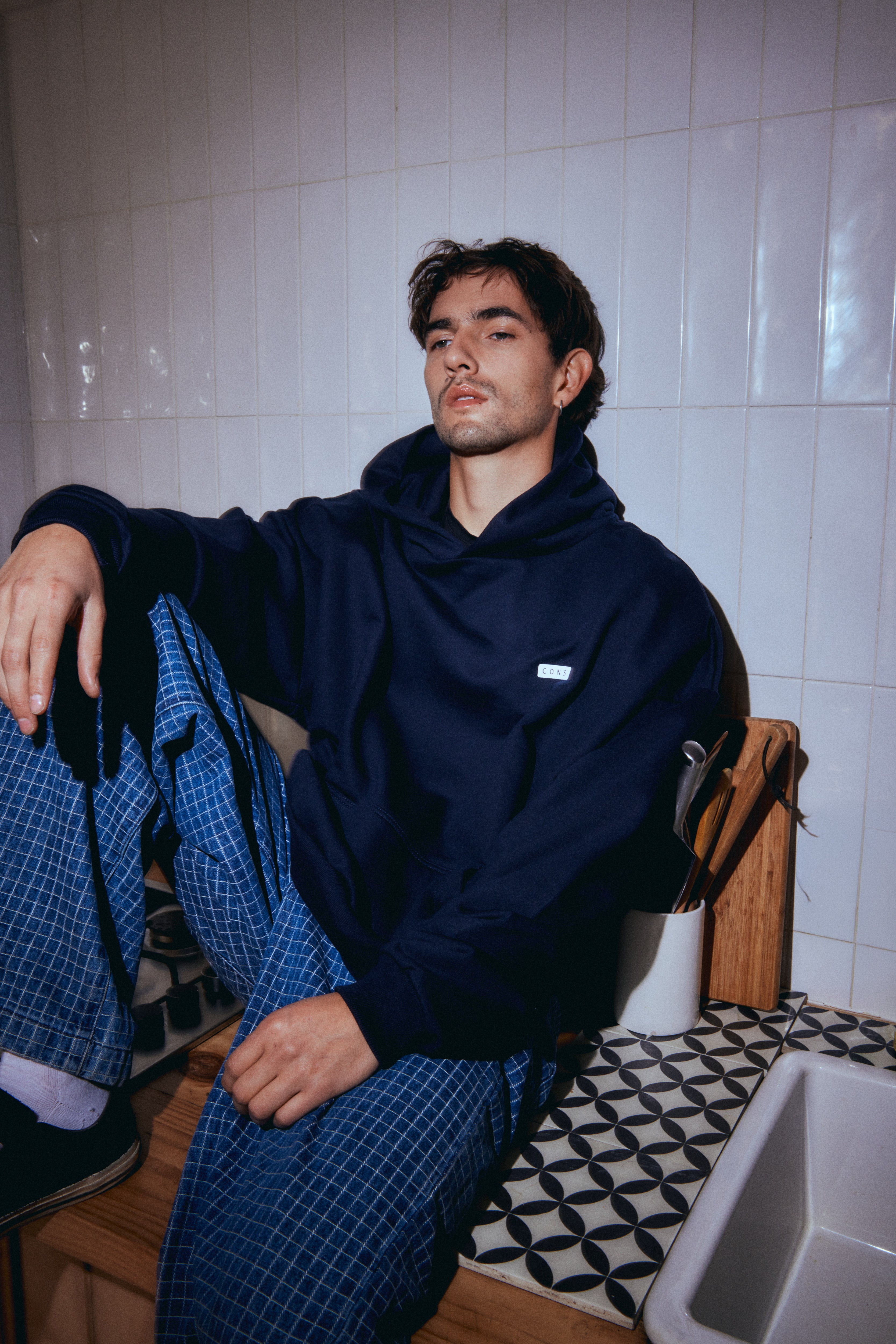 HOODIE SOCIETY DARK BLUE