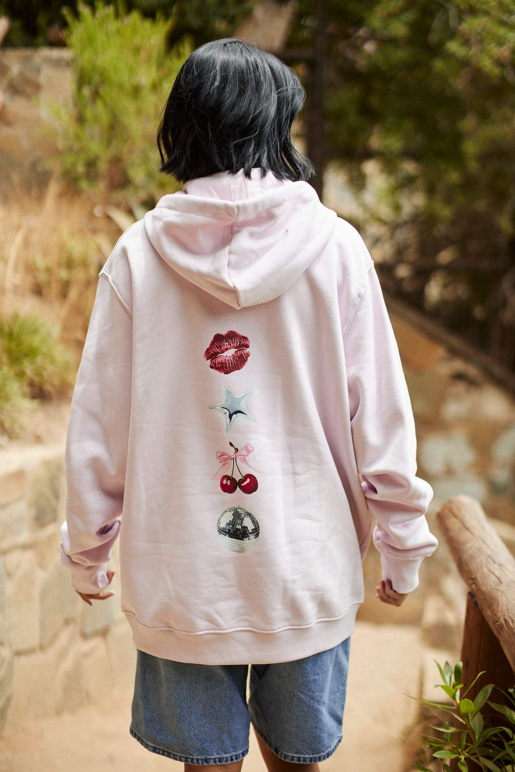 HOODIE DISCO RIBBON