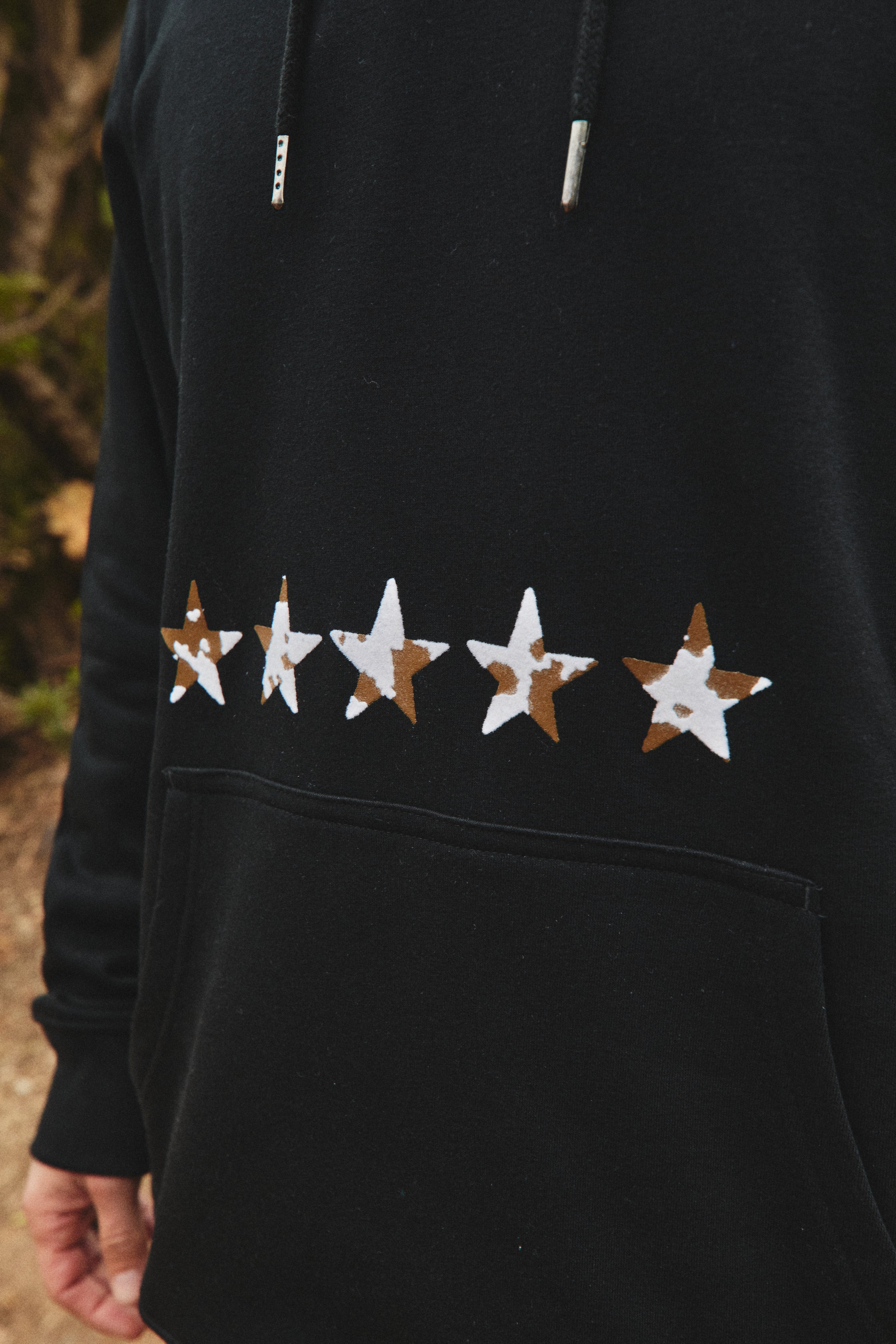 HOODIE FIVE COW STARS