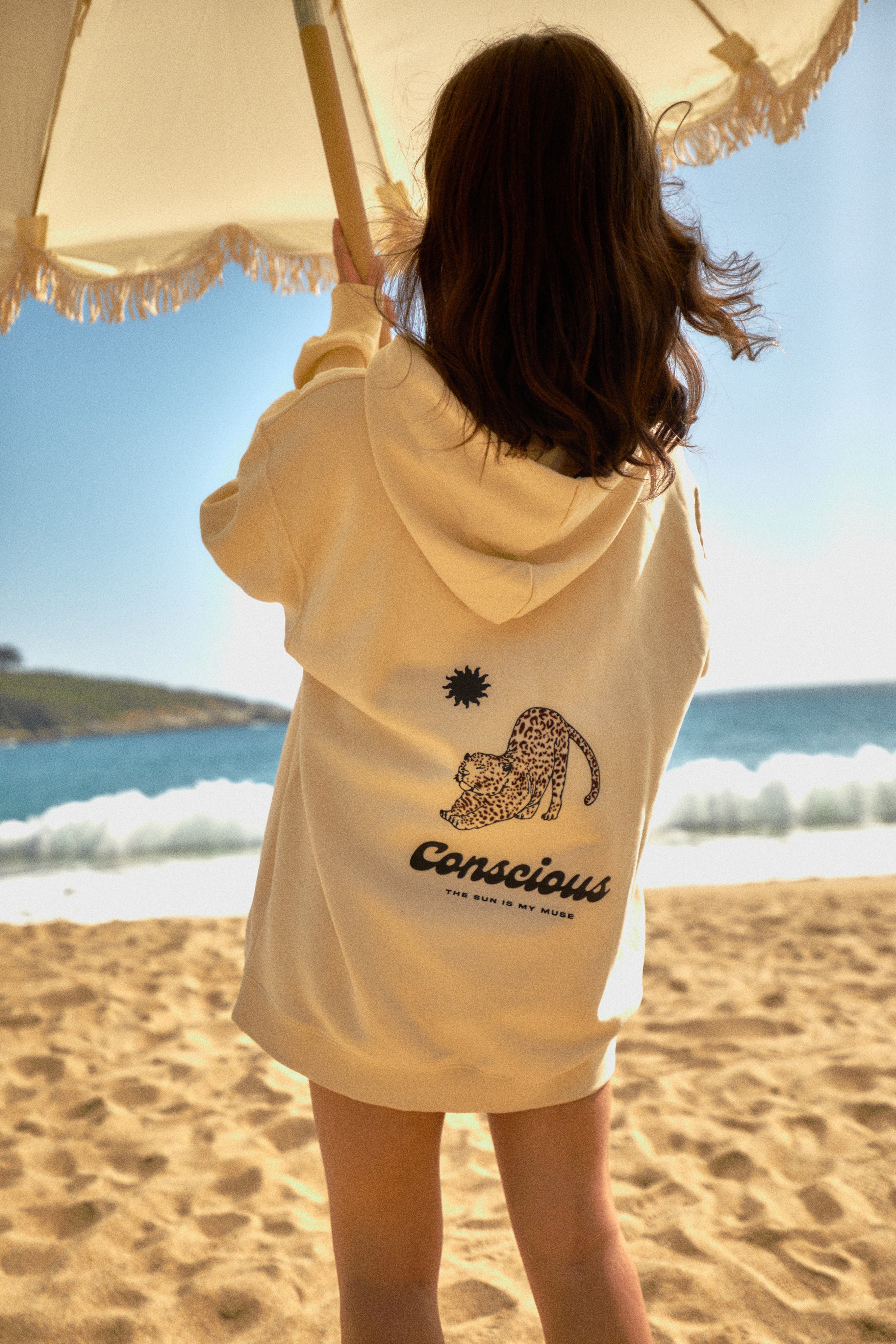 HOODIE MY MUSE SAND